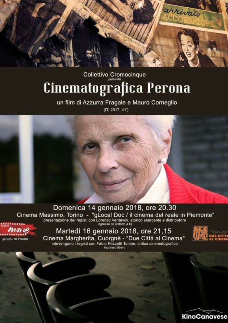Documentario 'Cinematografica Perona'
