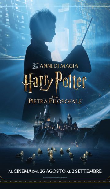 HARRY POTTER E LA PIETRA FILOSOFALE 25° anniversario | 25 agosto – 2 settembre